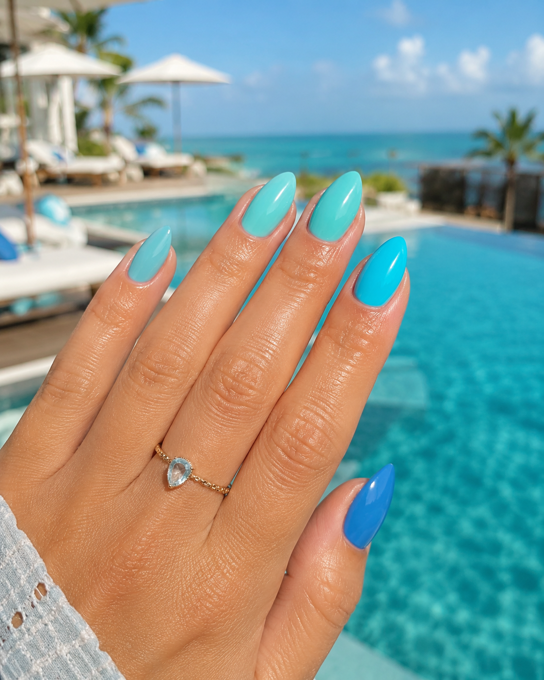 Blue Lagoon Nails